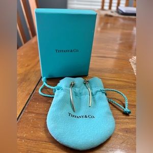 Tiffany T Bar Earrings 18k Rose Gold